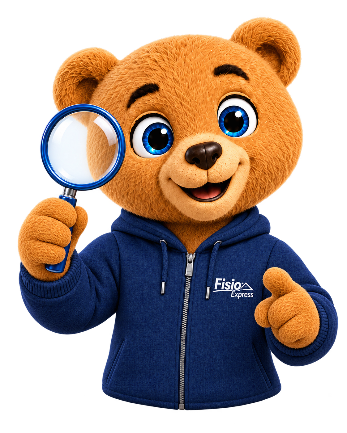 Oso Fisio verificando credenciales